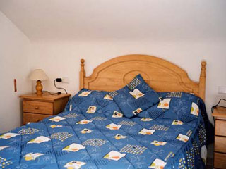 Et af feriebolig Lucentum's soveværelser