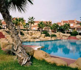 Sommerhus Lucentum's poolområde